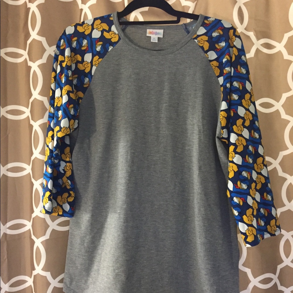 LuLaRoe Disney Donald Duck Randy Shirt